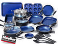 24pc Nonstick Cookware Set – UltraClad Induction Pots & Pans